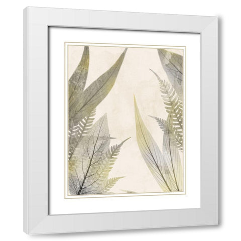 Prehistoric Sunrise 2 White Modern Wood Framed Art Print with Double Matting by Koetsier, Albert