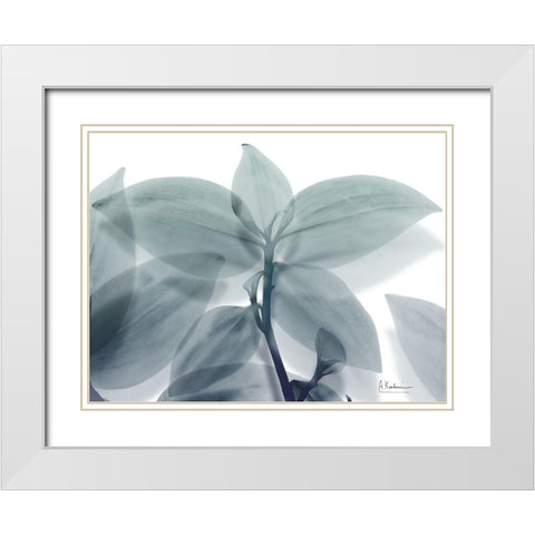 Lustful Focus White Modern Wood Framed Art Print with Double Matting by Koetsier, Albert