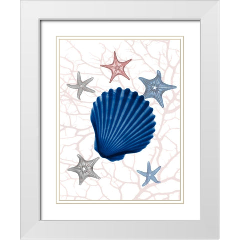 Nautical Splendor 2 White Modern Wood Framed Art Print with Double Matting by Koetsier, Albert