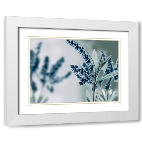 Unfocused Visions 2 White Modern Wood Framed Art Print with Double Matting by Koetsier, Albert