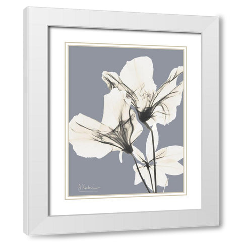 Splendid Autumn Beauty 2 White Modern Wood Framed Art Print with Double Matting by Koetsier, Albert