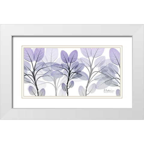 Phenomenal Blooms 1 White Modern Wood Framed Art Print with Double Matting by Koetsier, Albert