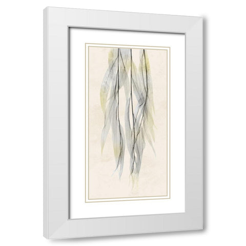 Sunkissed Growth 6 White Modern Wood Framed Art Print with Double Matting by Koetsier, Albert