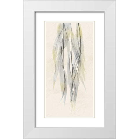 Sunkissed Growth 6 White Modern Wood Framed Art Print with Double Matting by Koetsier, Albert