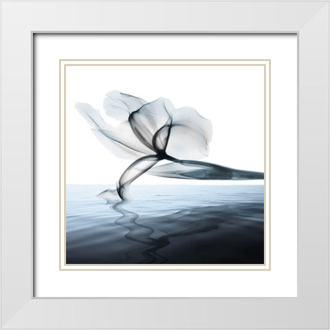 Sea Salt Scent 1 White Modern Wood Framed Art Print with Double Matting by Koetsier, Albert