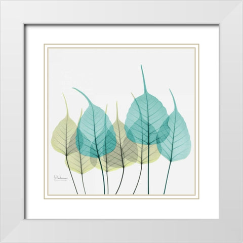 Bodhi Tree White Modern Wood Framed Art Print with Double Matting by Koetsier, Albert
