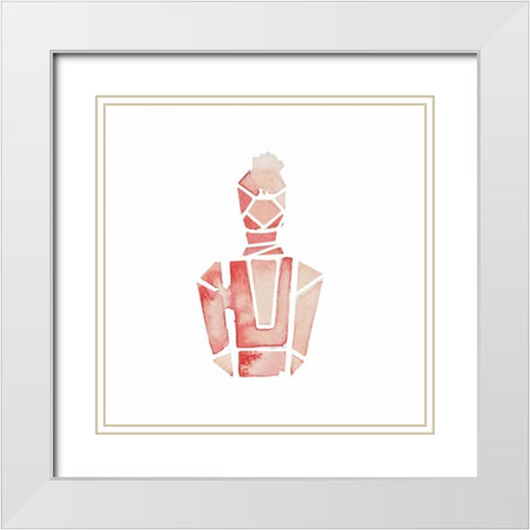 Beautiful Scents 3 White Modern Wood Framed Art Print with Double Matting by Zyburt, Alicia