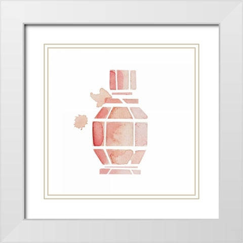Beautiful Scents 4 White Modern Wood Framed Art Print with Double Matting by Zyburt, Alicia