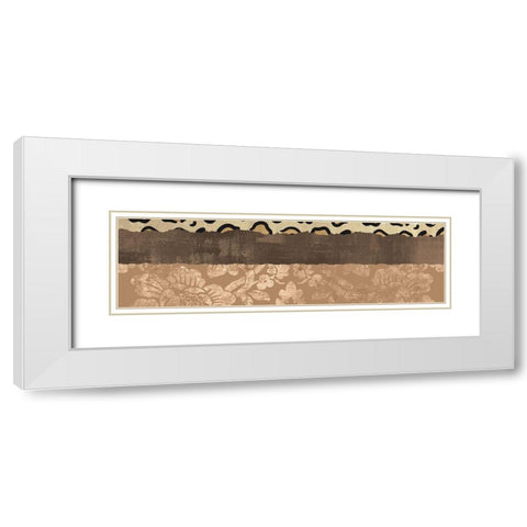 Exotic Safari 4 White Modern Wood Framed Art Print with Double Matting by Bailey, Ann