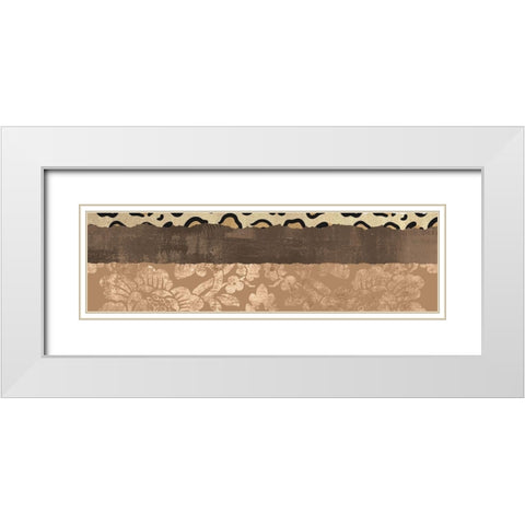 Exotic Safari 4 White Modern Wood Framed Art Print with Double Matting by Bailey, Ann