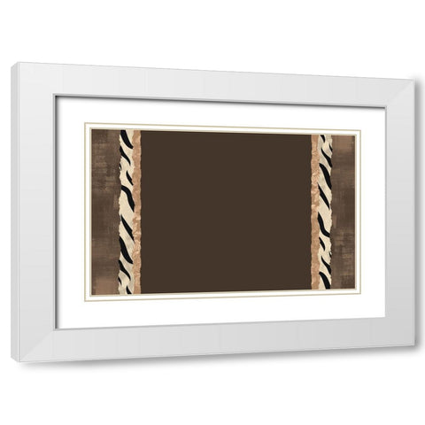 Exotic Safari 1 White Modern Wood Framed Art Print with Double Matting by Bailey, Ann