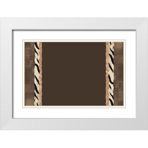 Exotic Safari 1 White Modern Wood Framed Art Print with Double Matting by Bailey, Ann