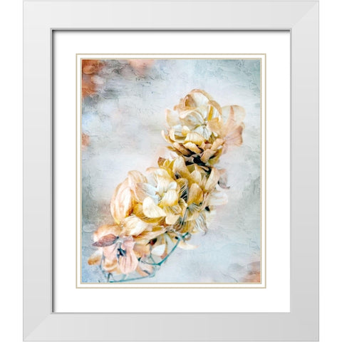 Autumn Foliage 1 White Modern Wood Framed Art Print with Double Matting by Bailey, Ann