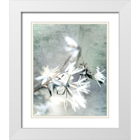 Autumn Foliage 2 White Modern Wood Framed Art Print with Double Matting by Bailey, Ann