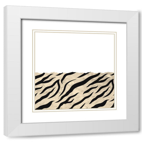 Exotic Safari 3 White Modern Wood Framed Art Print with Double Matting by Bailey, Ann