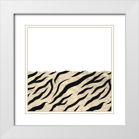 Exotic Safari 3 White Modern Wood Framed Art Print with Double Matting by Bailey, Ann