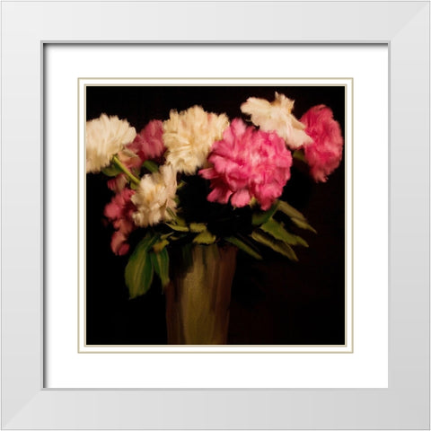 Black Shades White Modern Wood Framed Art Print with Double Matting by Bailey, Ann