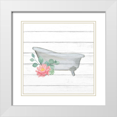 Rest 2 White Modern Wood Framed Art Print with Double Matting by Bailey, Ann