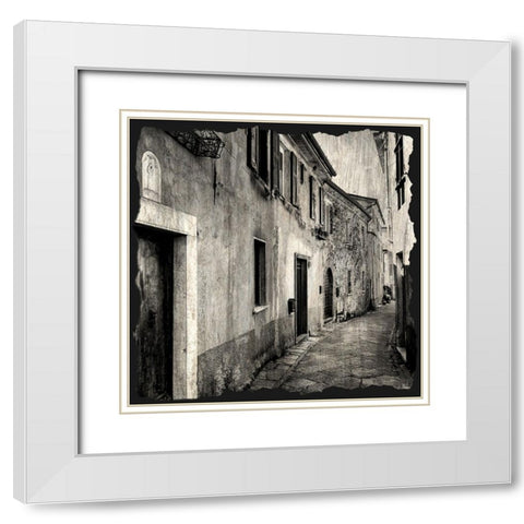 Italy 1 White Modern Wood Framed Art Print with Double Matting by Bailey, Ann