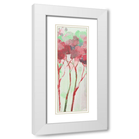 Woodhaven Forest 2 White Modern Wood Framed Art Print with Double Matting by Boho Hue Studio
