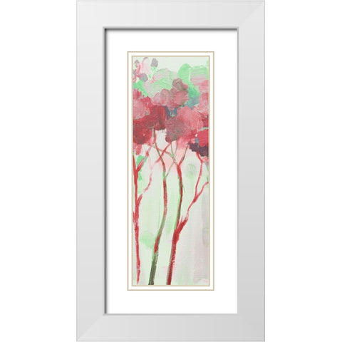 Woodhaven Forest 2 White Modern Wood Framed Art Print with Double Matting by Boho Hue Studio