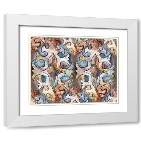 Tantamount White Modern Wood Framed Art Print with Double Matting by Boho Hue Studio