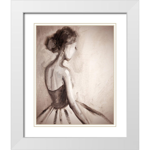 Almost Ready Sepia Close-Up White Modern Wood Framed Art Print with Double Matting by Boho Hue Studio