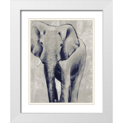 Wild Strong 3 White Modern Wood Framed Art Print with Double Matting by Boho Hue Studio