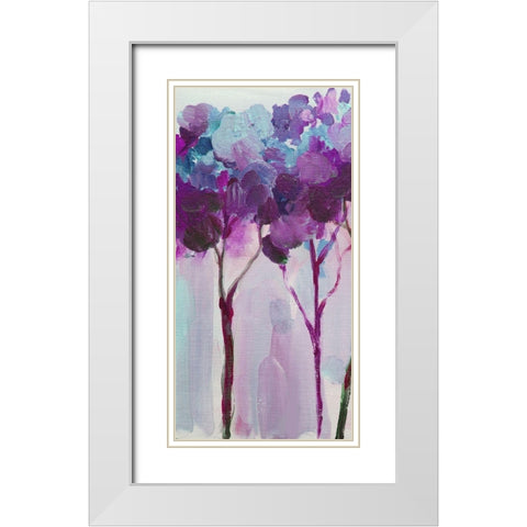 Tree 4 White Modern Wood Framed Art Print with Double Matting by Boho Hue Studio