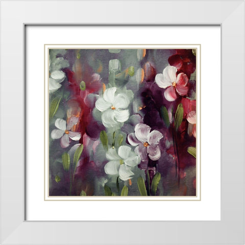 Blooming Vagabond White Modern Wood Framed Art Print with Double Matting by Boho Hue Studio