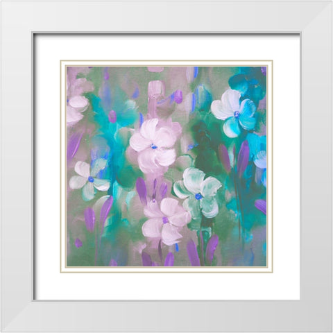 Spring Vagabond White Modern Wood Framed Art Print with Double Matting by Boho Hue Studio