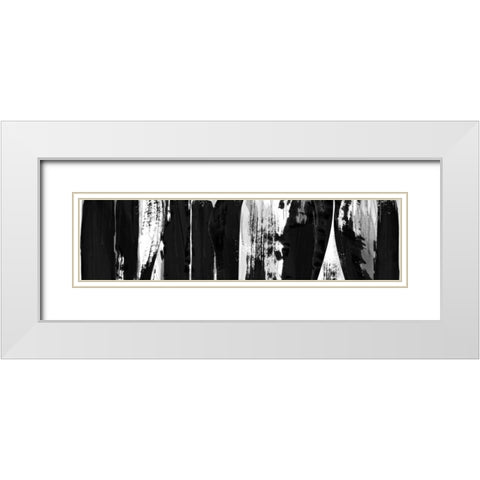 Over the Top 1 White Modern Wood Framed Art Print with Double Matting by Alvarez, Cynthia
