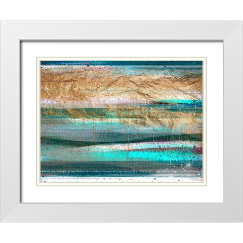 Recovery 2 White Modern Wood Framed Art Print with Double Matting by Alvarez, Cynthia
