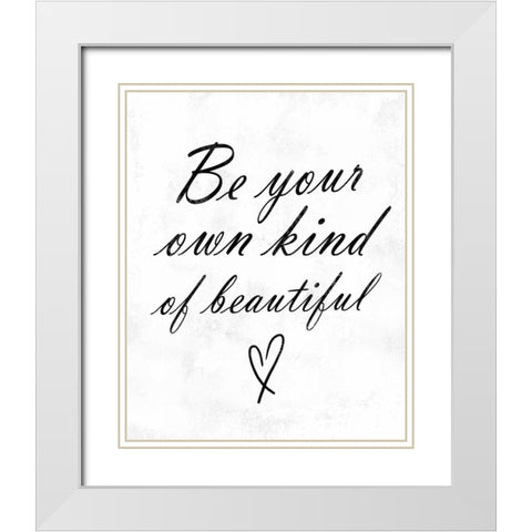 Your Own White Modern Wood Framed Art Print with Double Matting by Alvarez, Cynthia