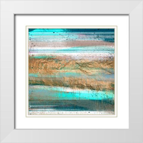 Recovery White Modern Wood Framed Art Print with Double Matting by Alvarez, Cynthia