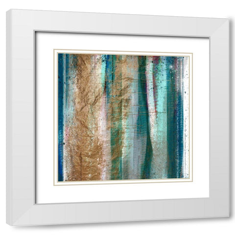 Vertical Recovery 2 White Modern Wood Framed Art Print with Double Matting by Alvarez, Cynthia