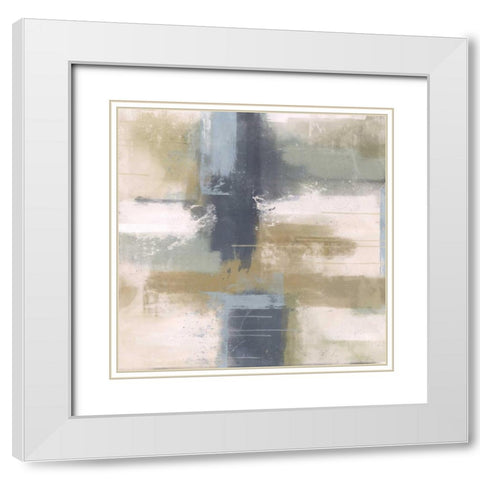 Recondite Mind 4 White Modern Wood Framed Art Print with Double Matting by Alvarez, Cynthia