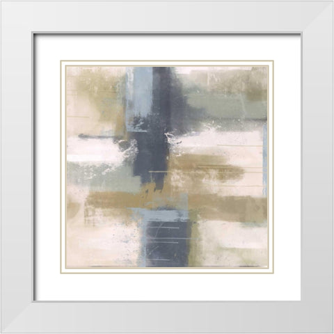 Recondite Mind 4 White Modern Wood Framed Art Print with Double Matting by Alvarez, Cynthia