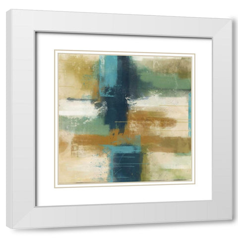 Recondite Mind 2 White Modern Wood Framed Art Print with Double Matting by Alvarez, Cynthia