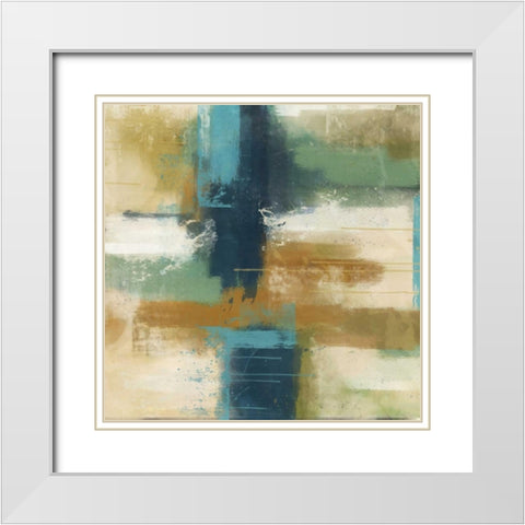 Recondite Mind 2 White Modern Wood Framed Art Print with Double Matting by Alvarez, Cynthia
