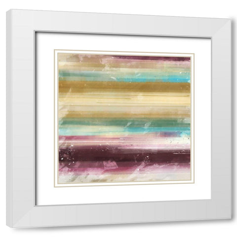 Sea 1 White Modern Wood Framed Art Print with Double Matting by Alvarez, Cynthia