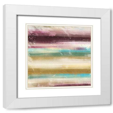 Sea 2 White Modern Wood Framed Art Print with Double Matting by Alvarez, Cynthia