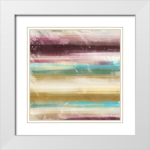 Sea 2 White Modern Wood Framed Art Print with Double Matting by Alvarez, Cynthia