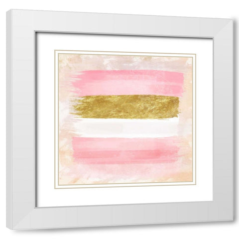 Fancy Nail Polish 1 White Modern Wood Framed Art Print with Double Matting by Alvarez, Cynthia