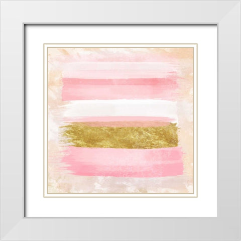 Fancy Nail Polish 2 White Modern Wood Framed Art Print with Double Matting by Alvarez, Cynthia