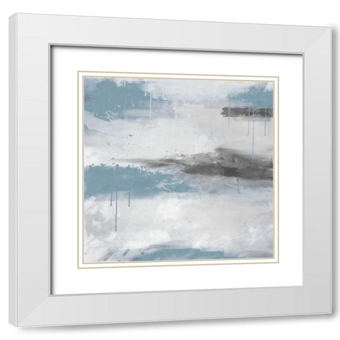 Empyrean 2 White Modern Wood Framed Art Print with Double Matting by Alvarez, Cynthia