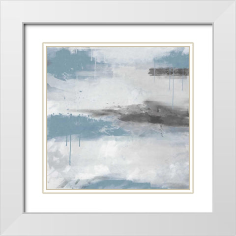 Empyrean 2 White Modern Wood Framed Art Print with Double Matting by Alvarez, Cynthia