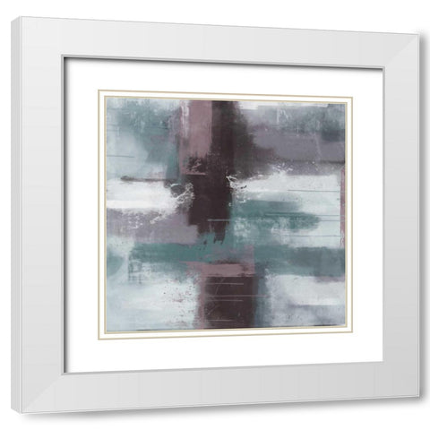 Esoteric Mind 2 White Modern Wood Framed Art Print with Double Matting by Alvarez, Cynthia