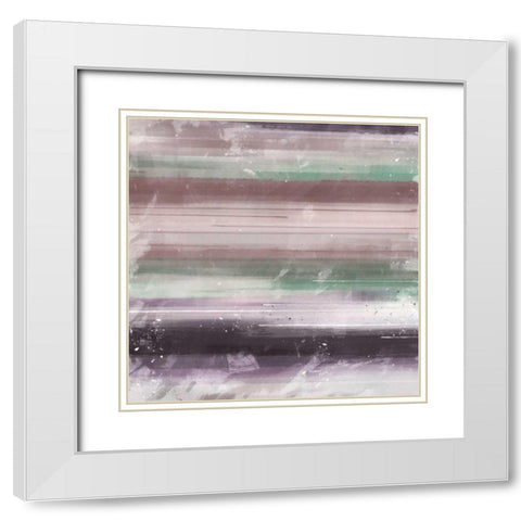 Desert 1 White Modern Wood Framed Art Print with Double Matting by Alvarez, Cynthia