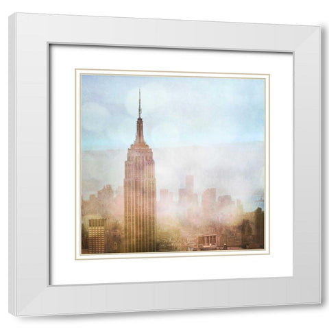 Empire Mom White Modern Wood Framed Art Print with Double Matting by Davis, Ashley